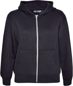 A2Z 4 Kids Kids Jacket Girls Boys Plain Fleece Hoodie Zip Up Style Zipper 5-13
