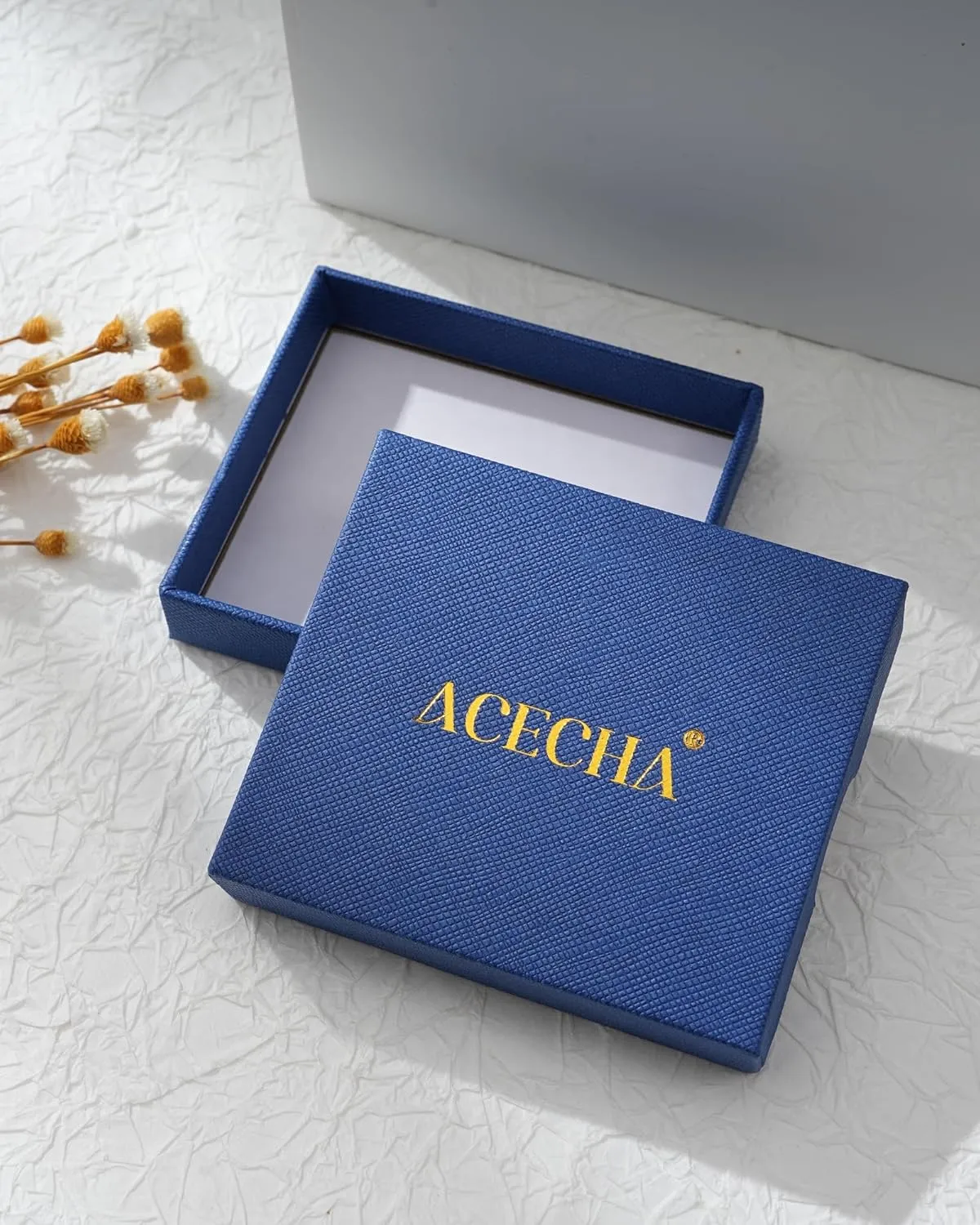 ACECHA Gold Layered Necklaces for Women, 18K Gold Plated Emerald Pendant Rectangle Necklaces for Teen, Layering Choker Necklace Jewelry Gifts