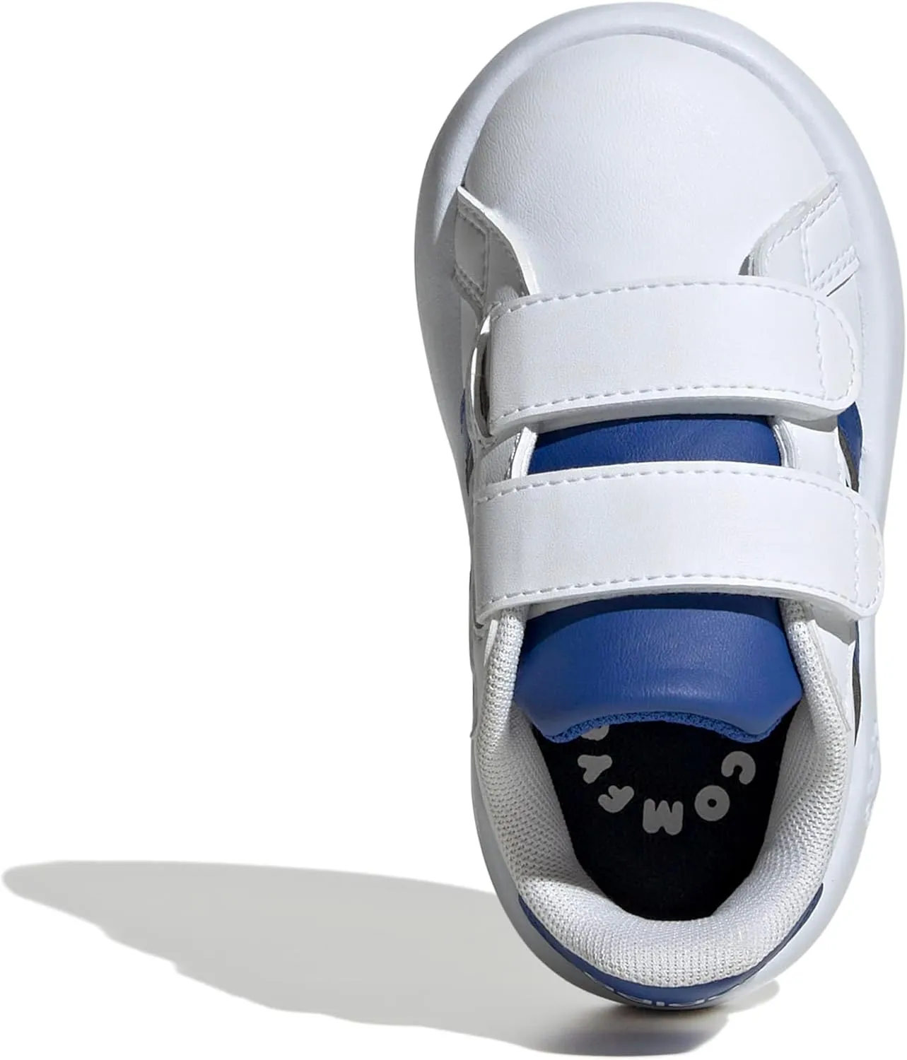 adidas Baby-Boy's Grand Court 2.0 Velcro Strap Sneaker