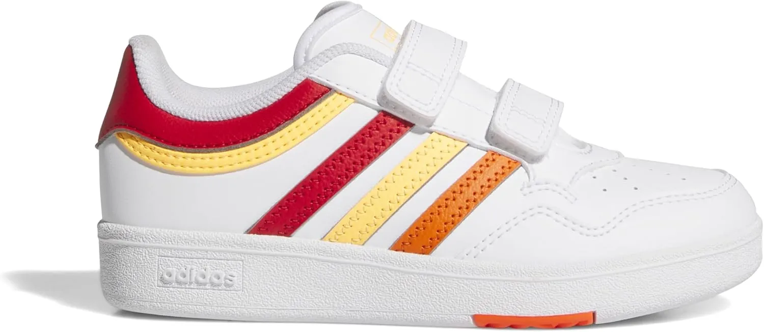 adidas Unisex-Child Hoops 4.0 Velcro Strap Sneaker