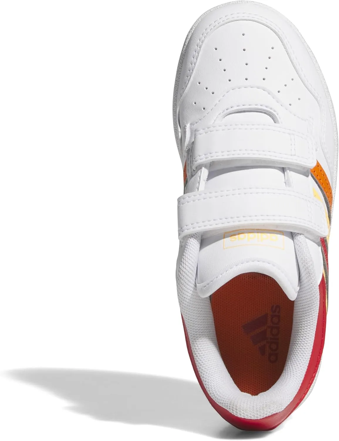 adidas Unisex-Child Hoops 4.0 Velcro Strap Sneaker