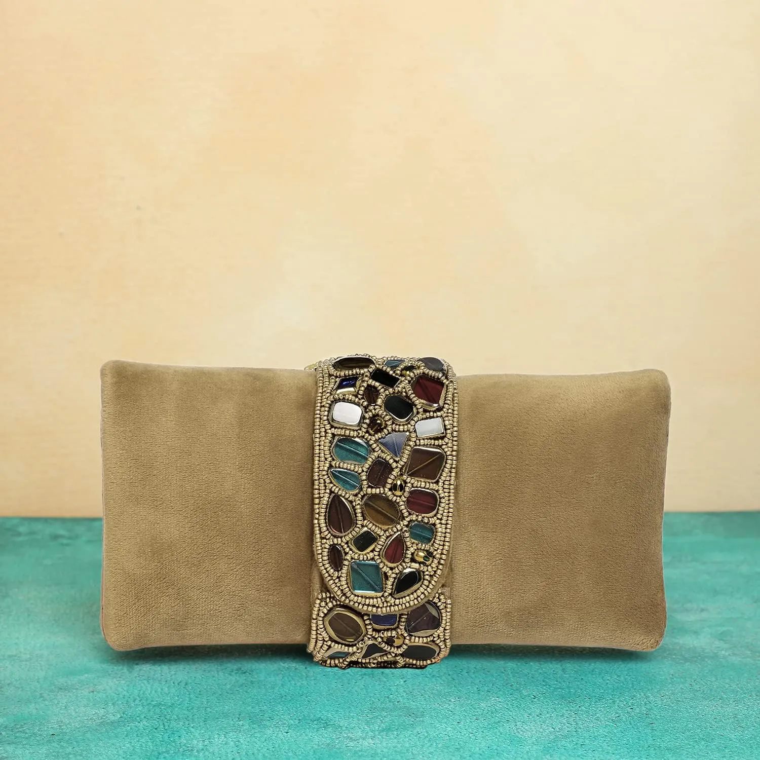 Aheli Clutch Purses Gift for Women Handmade Evening Sling Handbag Stylish Bridal Fashion Bag