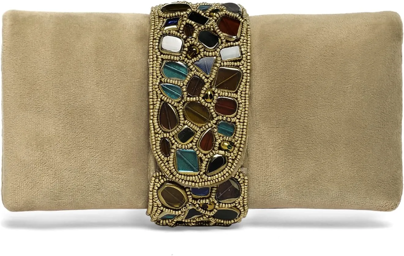 Aheli Clutch Purses Gift for Women Handmade Evening Sling Handbag Stylish Bridal Fashion Bag