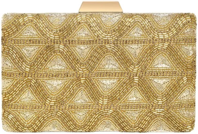 Aheli Clutch Purses Gift for Women Wedding Handmade Evening Handbags Party Bridal