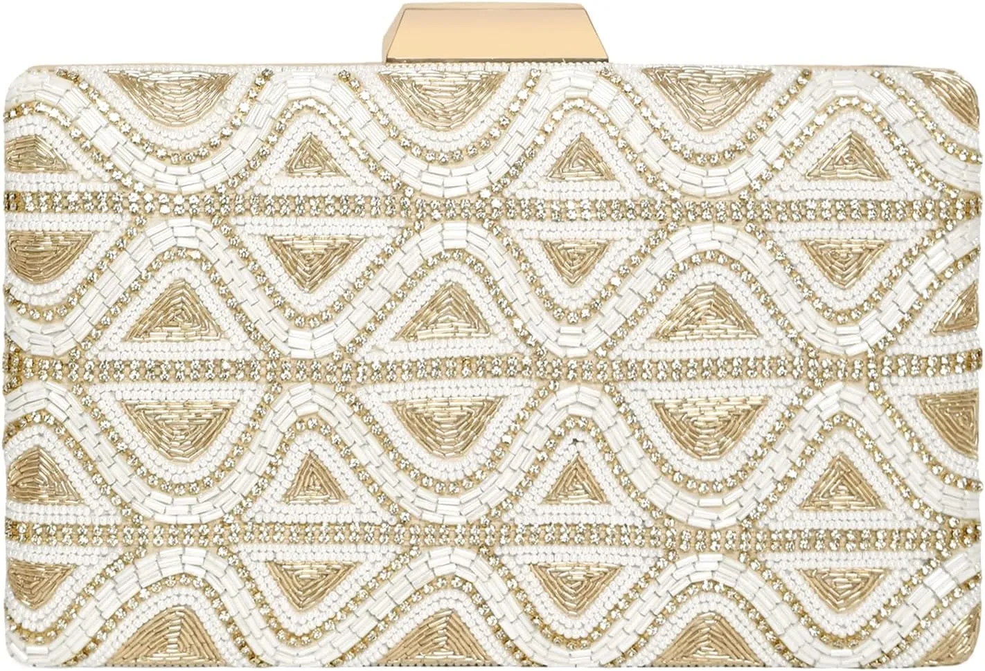 Aheli Clutch Purses Gift for Women Wedding Handmade Evening Handbags Party Bridal
