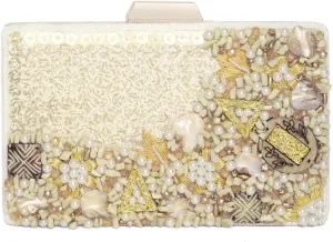 Aheli Clutch Purses Gift for Women Wedding Handmade Evening Handbags Party Bridal