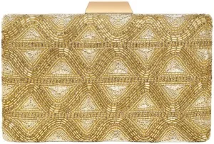 Aheli Clutch Purses Gift for Women Wedding Handmade Evening Handbags Party Bridal