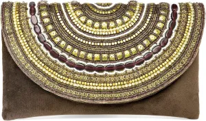 Aheli Indian Clutch Purses Gift for Women Wedding Handmade Evening Bridal Handbags Party