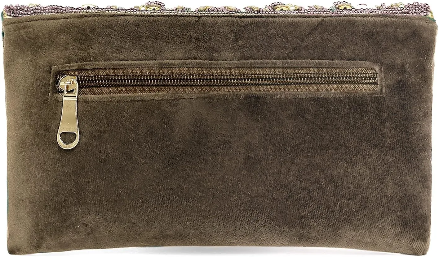 Aheli Indian Clutch Purses Gift for Women Wedding Handmade Evening Bridal Handbags Party