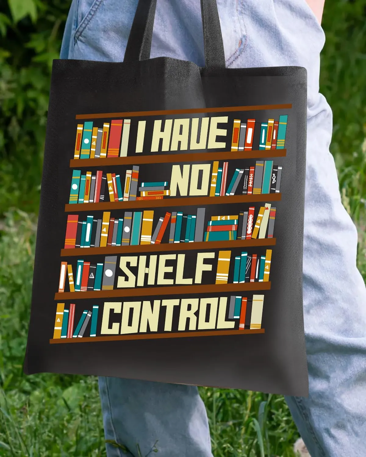 AUSVKAI Canvas Tote Bag Aesthetic for Women, Cute Reusable Cloth Cotton Bags for college Shopping Beach Grocery Trendy Gifts