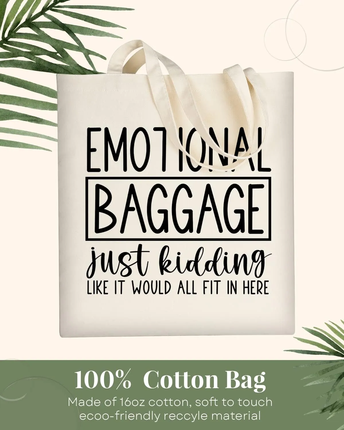 AUSVKAI Canvas Tote Bag Aesthetic for Women, Cute Reusable Cloth Cotton Bags for Shopping Beach Trendy Gifts