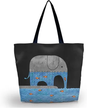 Beach Tote Bags Travel Totes Bag Shopping Zippered Tote for Women Foldable Waterproof Overnight Handbag