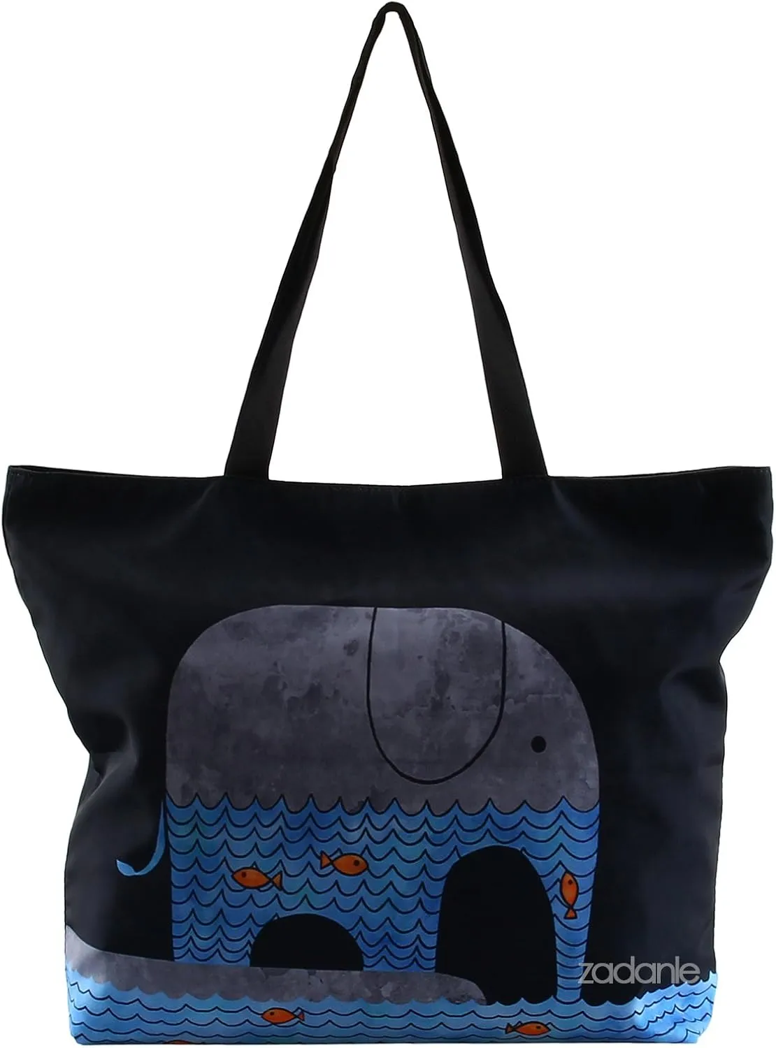 Beach Tote Bags Travel Totes Bag Shopping Zippered Tote for Women Foldable Waterproof Overnight Handbag