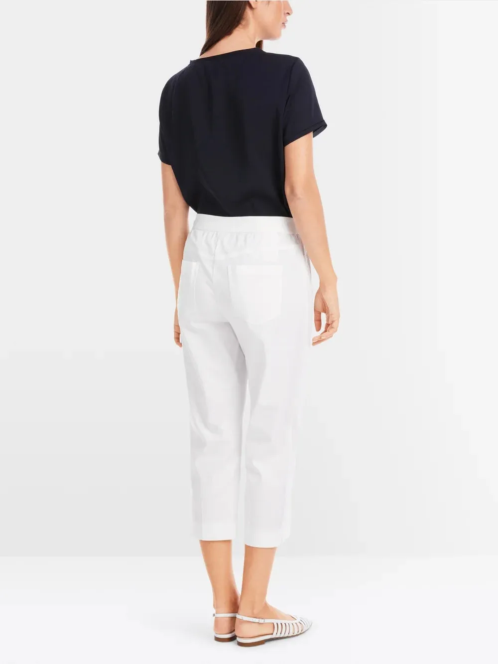 Capri Pant - White