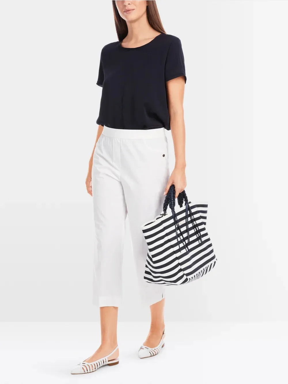 Capri Pant - White