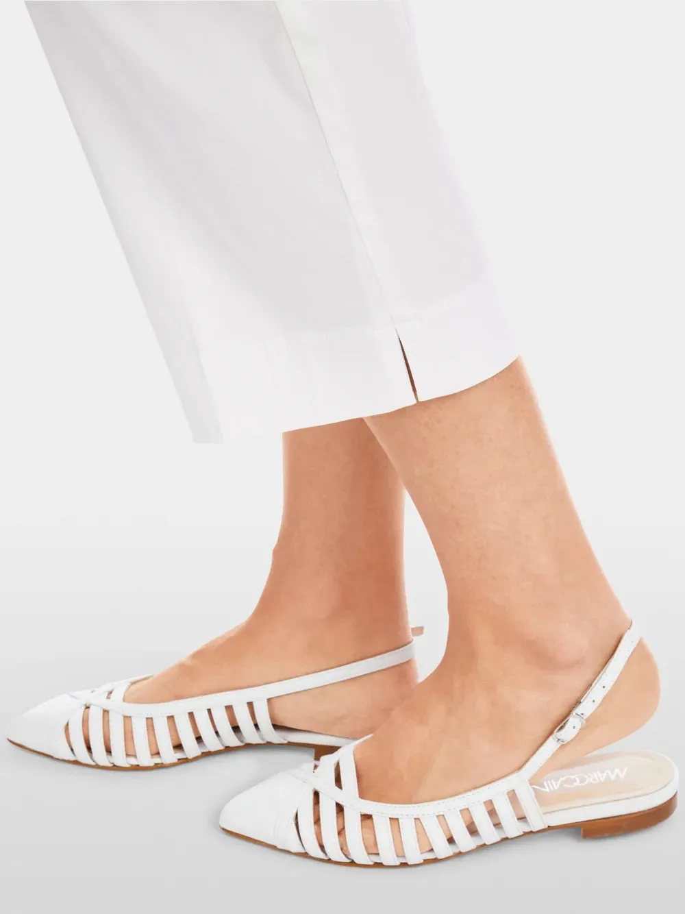 Capri Pant - White