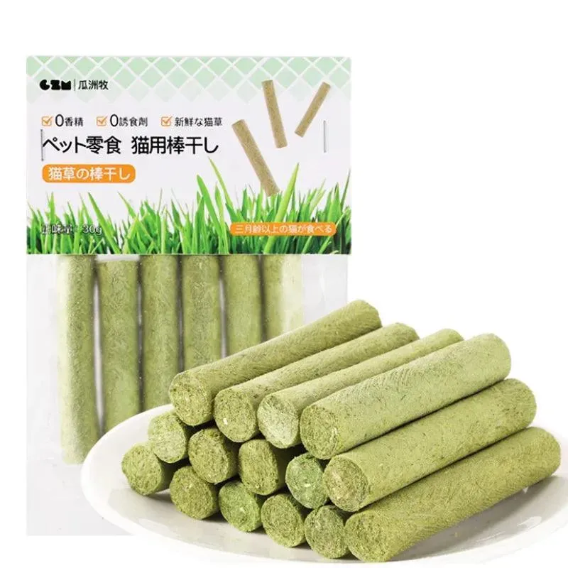 Cat Grass Teeth Cleaning Stick
