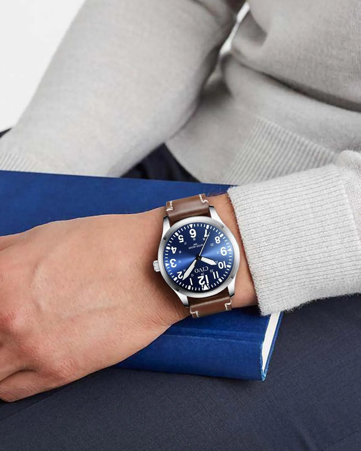 CIVO Military Watch for Men Waterproof: Analog Mens Watches Classic- Field Wrist Watches for Man