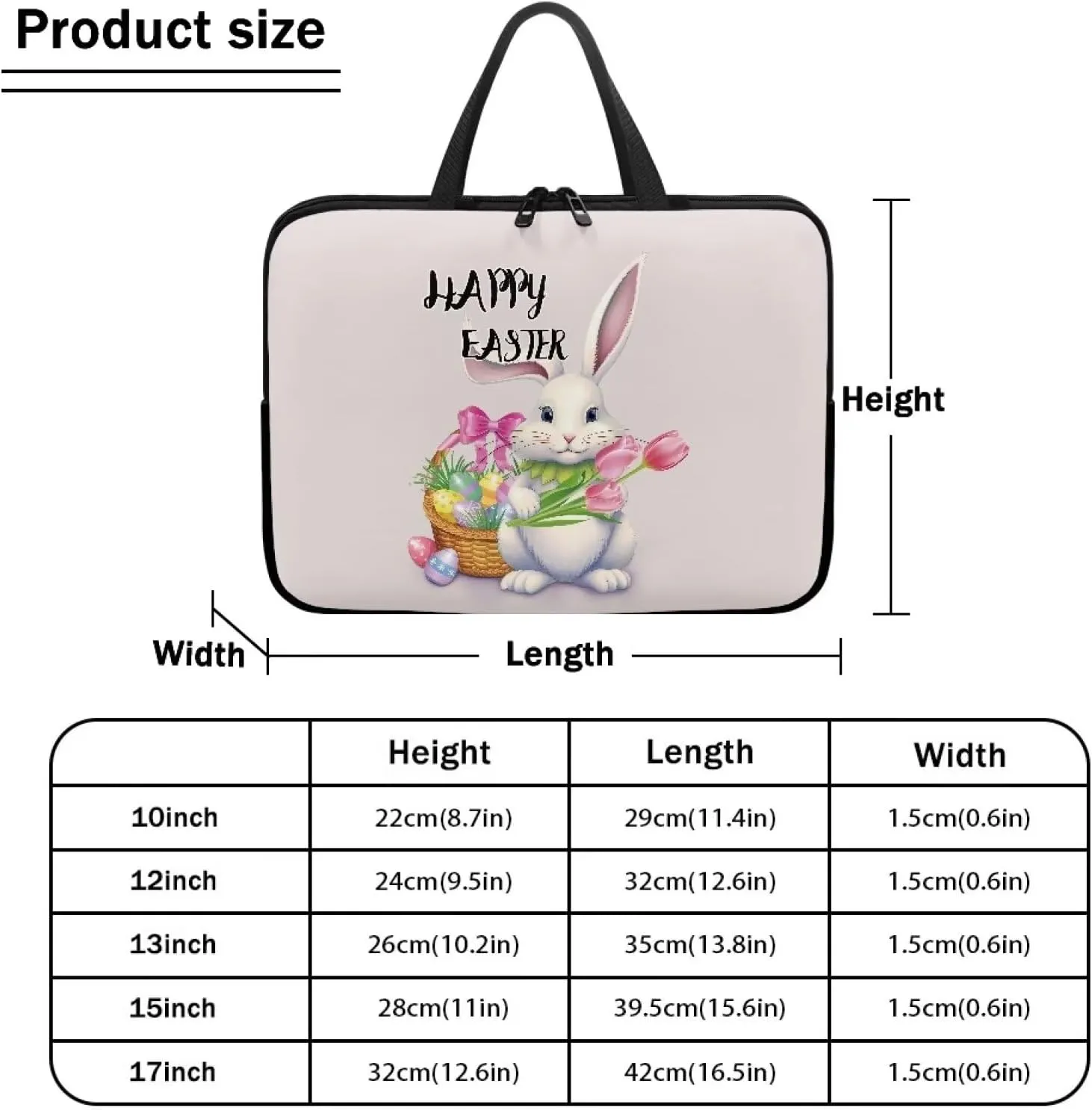 Coloranimal Computer Bags for Women and Men,10 Inch - 17 Inch Laptop Briefcases Laptop Messenger & Shoulder Bags