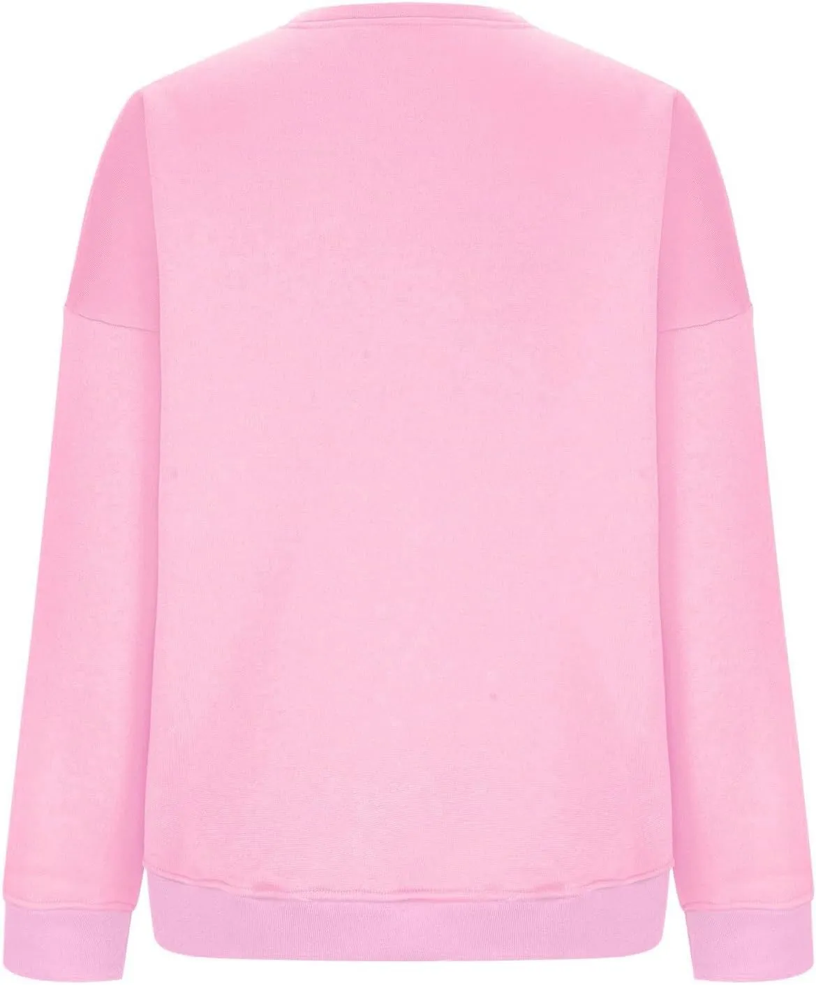 Crewneck Oversized Sweatshirt for Women Fleece Casual Long Sleeve Pullover Hoodies Trendy Comfy Fall Tops