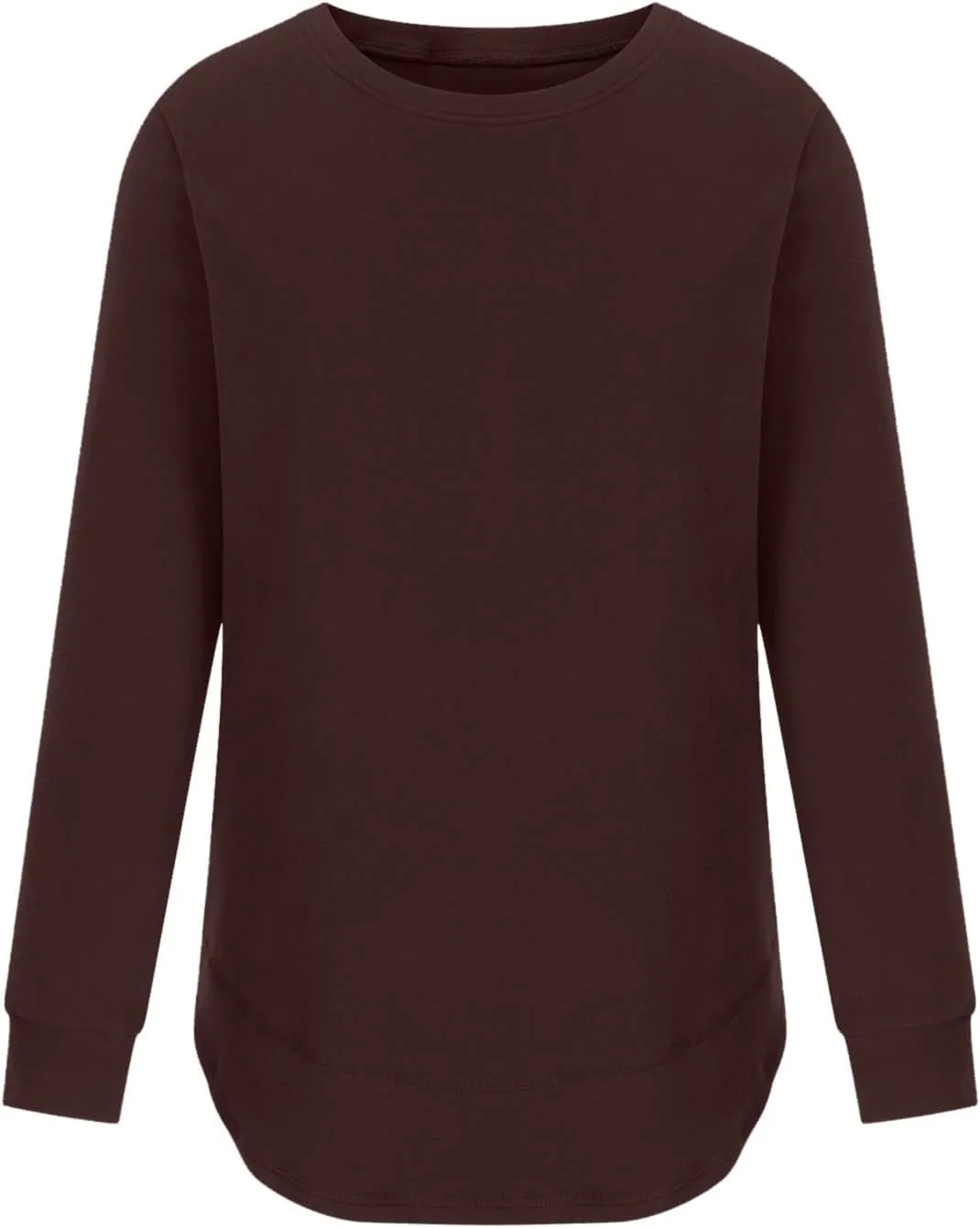 Crewneck Sweatshirts Women Casual Long Sleeve Oversized Sweatshirt Fashion Fall Shirts Loose Comfy Pullover Tops