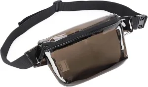Crossbody Handbag for Women Woman Fanny Pack Transparent Clear Jelly Messenger Bag Waist Travel Fanny Bag Sling