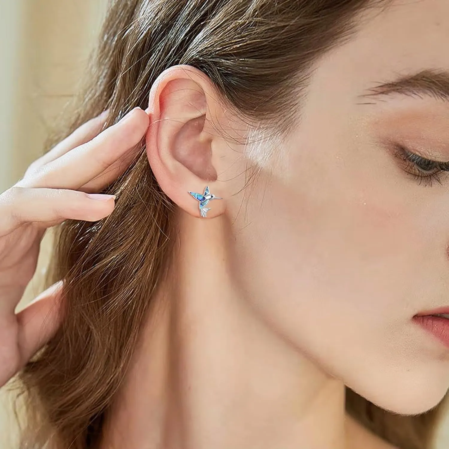 Dreamboat Hypoallergenic Animal Stud Earrings for Women 925 Sterling Silver Animal Jewelry Gifts for Sensitive Ear