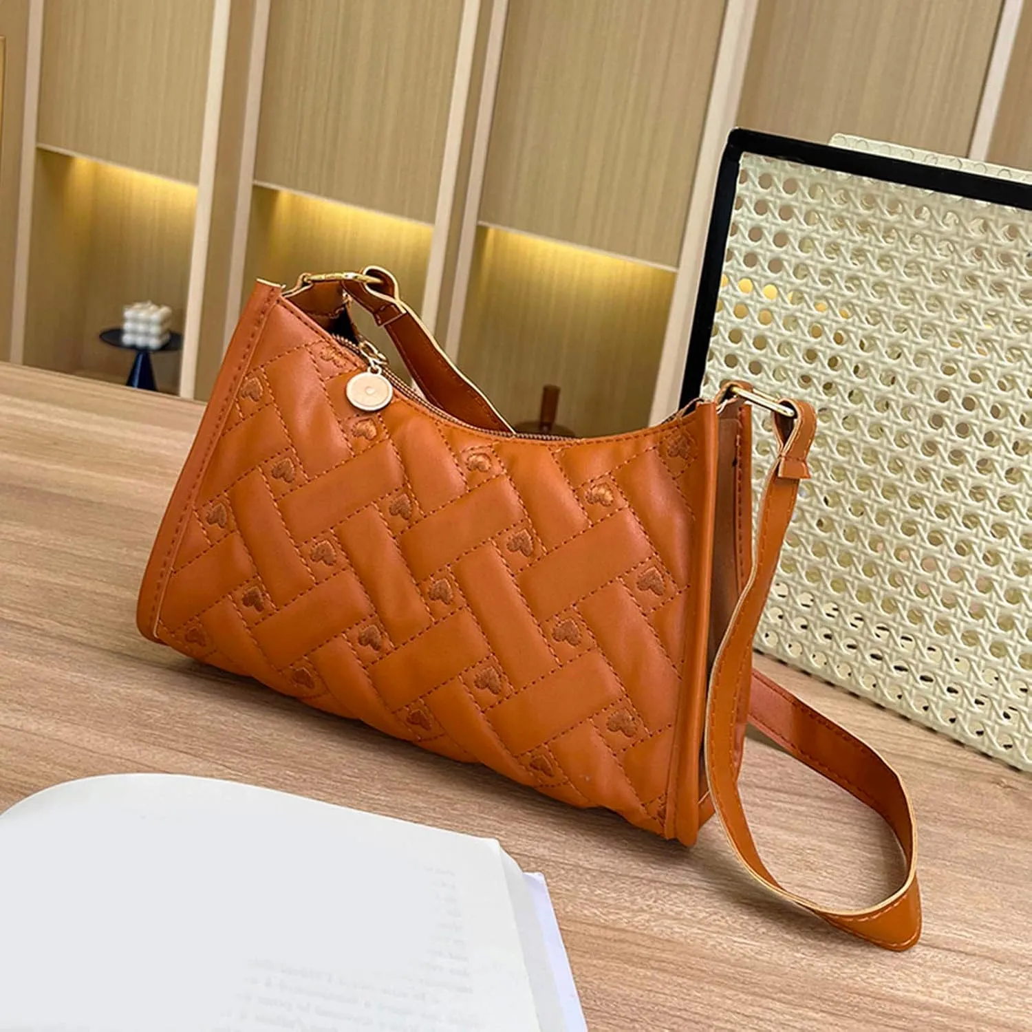 Essential Hobo Crossbody Leather Tote Bag for Women - Multipurpose Hobo Carry Shoulder Bag By Kpl