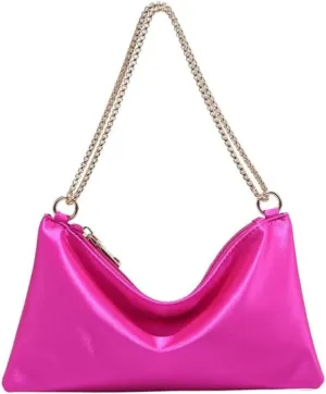 Evening Bags for Women Formal Satin Handbag Shoulder Bag Clutch Purses Wedding Guest Purse Prom Bag Cocktai Party Bag