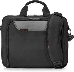Everki Laptop Briefcase - Travel & Eco-Friendly Computer Bag, 14.1 Inch Laptop Briefcases for Men & Women, Professional Messenger Lap top Shoulder Bag, Ideal for Work Carrying Case for Lap Top, Black