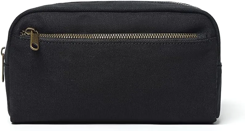 Female cosmetic bags Canvas toiletry bags Wash bags with large capacity Simple design but multifunction