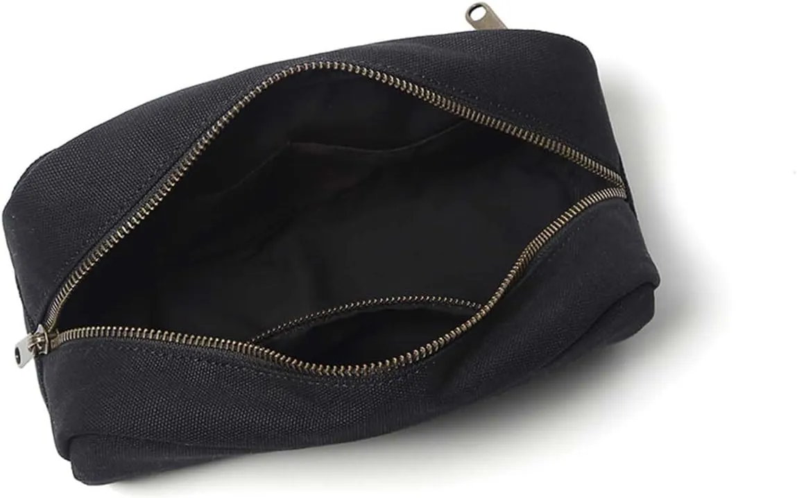 Female cosmetic bags Canvas toiletry bags Wash bags with large capacity Simple design but multifunction