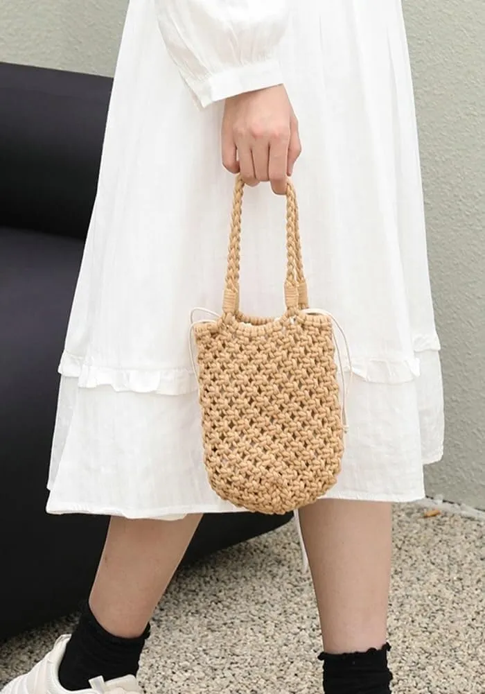 Handbag for Women, Featuring a Cute Small Bucket Hobo Tote Style