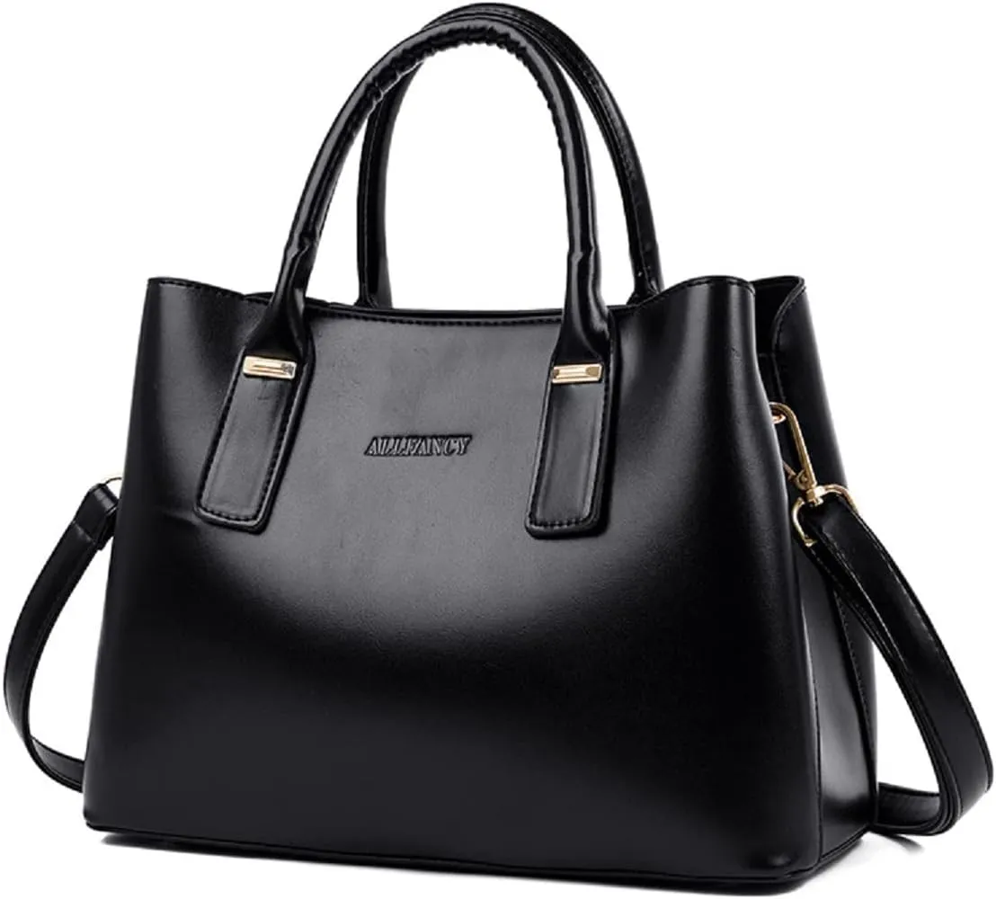 Handbags and Purses for Women PU Leather Satchels Fashion Shoulder Bags Totes Top-Handle Crossbody Bags