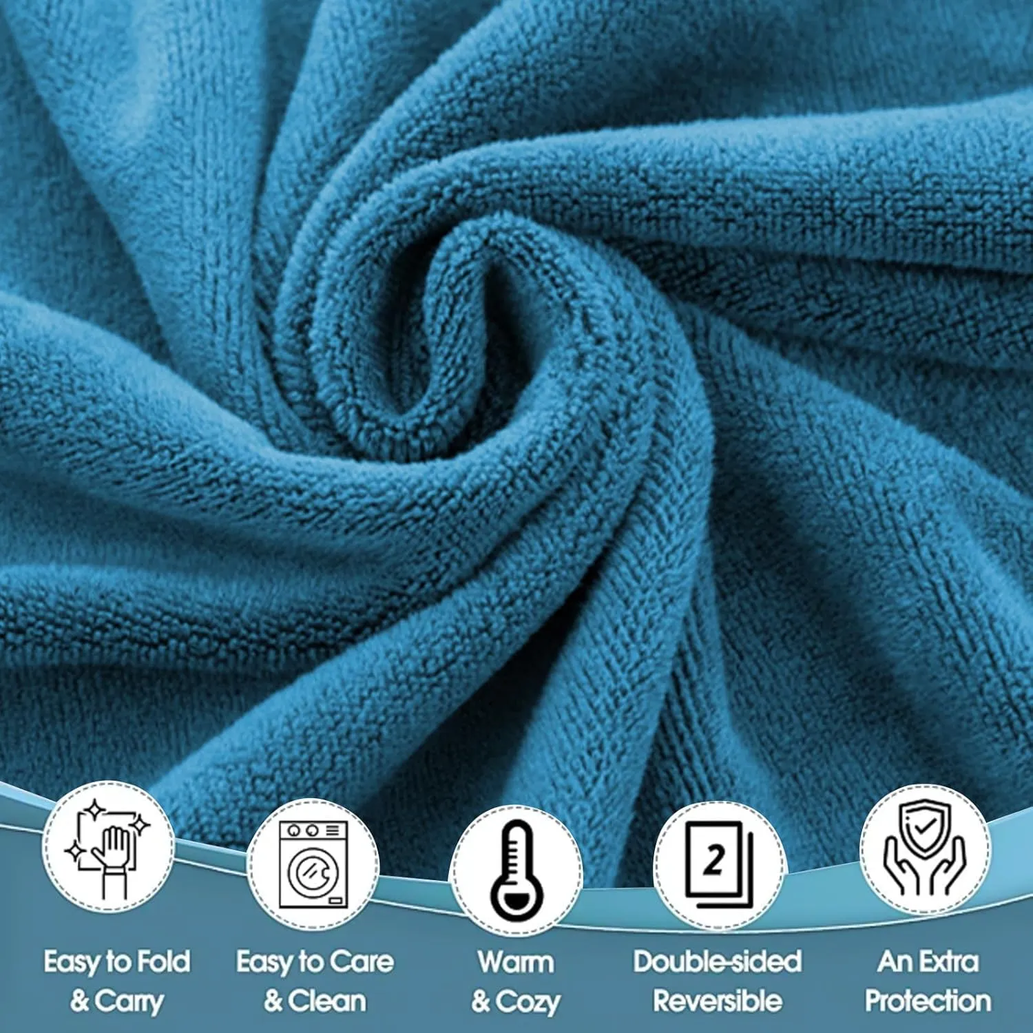 HGps8w 4-Pack Women's Soft Wrap Towel Shower Robe Lightweight Spa Body Wrap Adjustable Closure Bathrobe