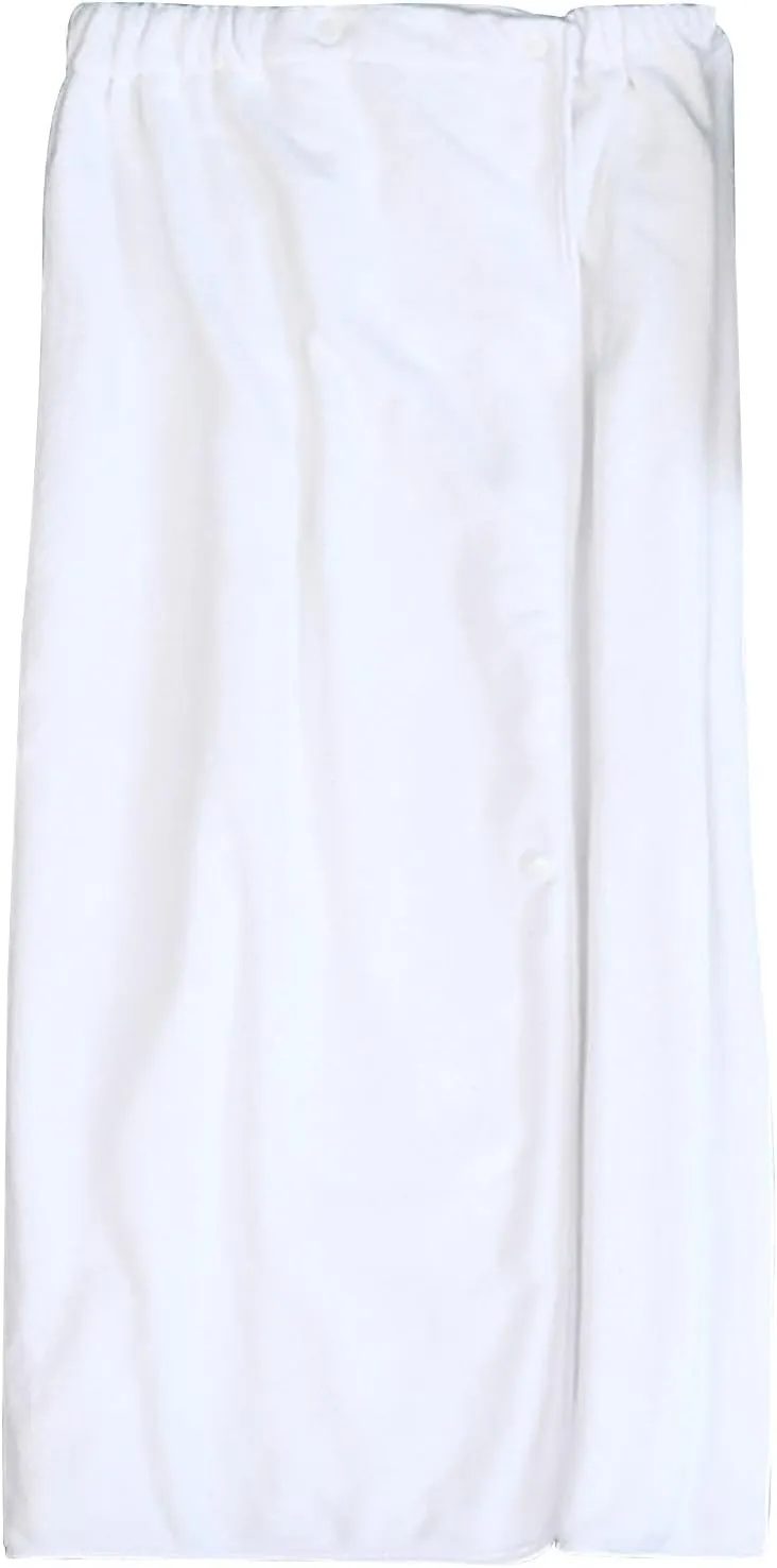 HGps8w 4-Pack Women's Soft Wrap Towel Shower Robe Lightweight Spa Body Wrap Adjustable Closure Bathrobe
