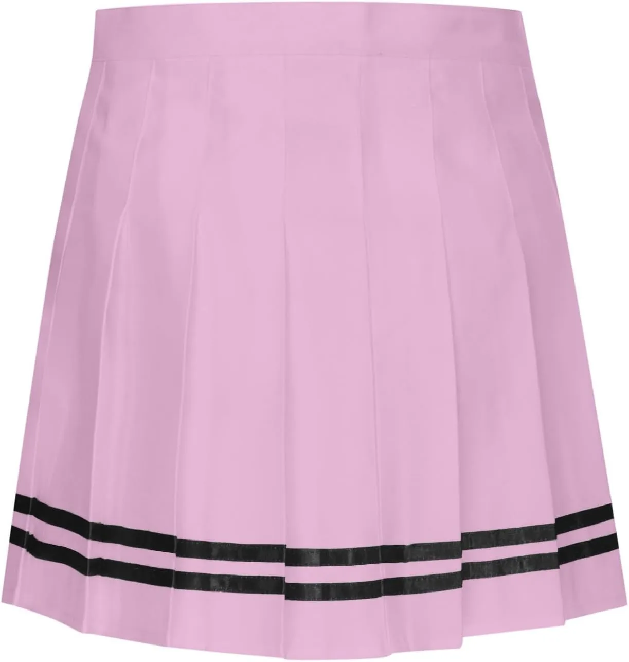 High Waist Short Skirt Pleated Skirts Shorts Lightweight Fashion Women Plaid Pleated A Line Skirt Burnout for