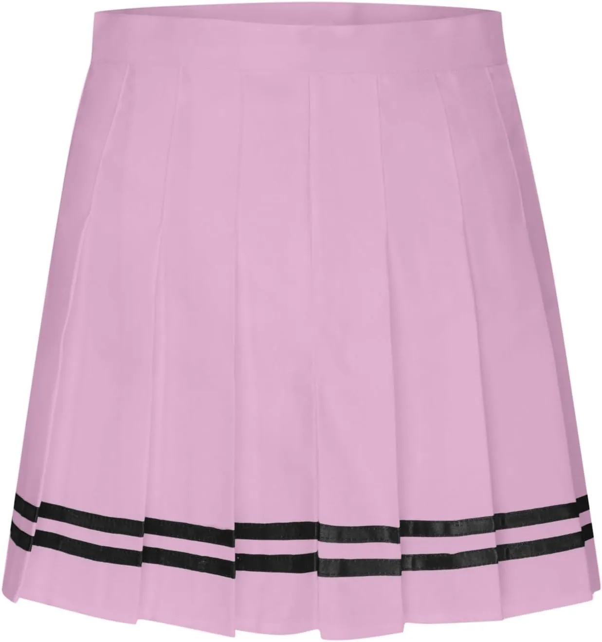 High Waist Short Skirt Pleated Skirts Shorts Lightweight Fashion Women Plaid Pleated A Line Skirt Burnout for