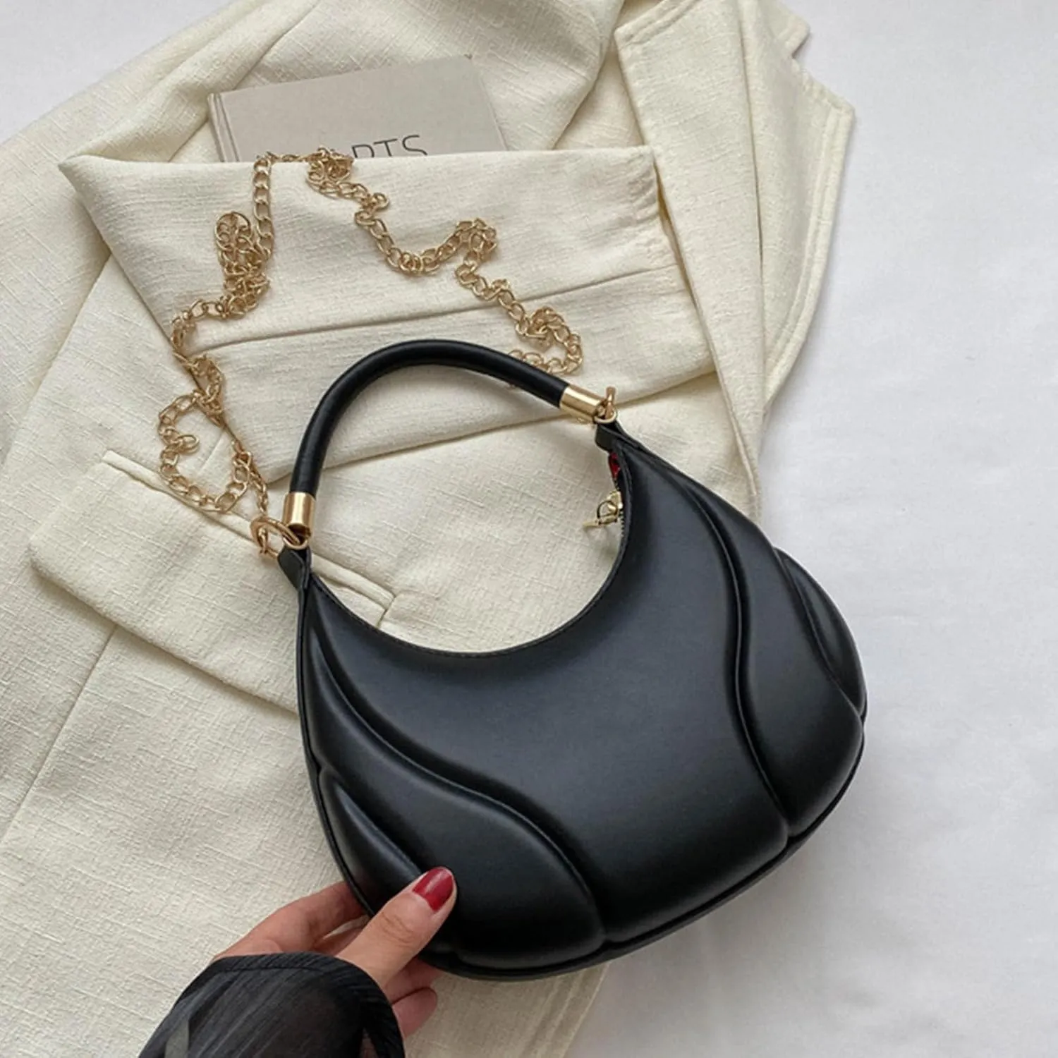 Hobo Bags for Women Vegan Leather Top Handle Shoulder Purses and Handbags Large Hobo Shoulder Bag