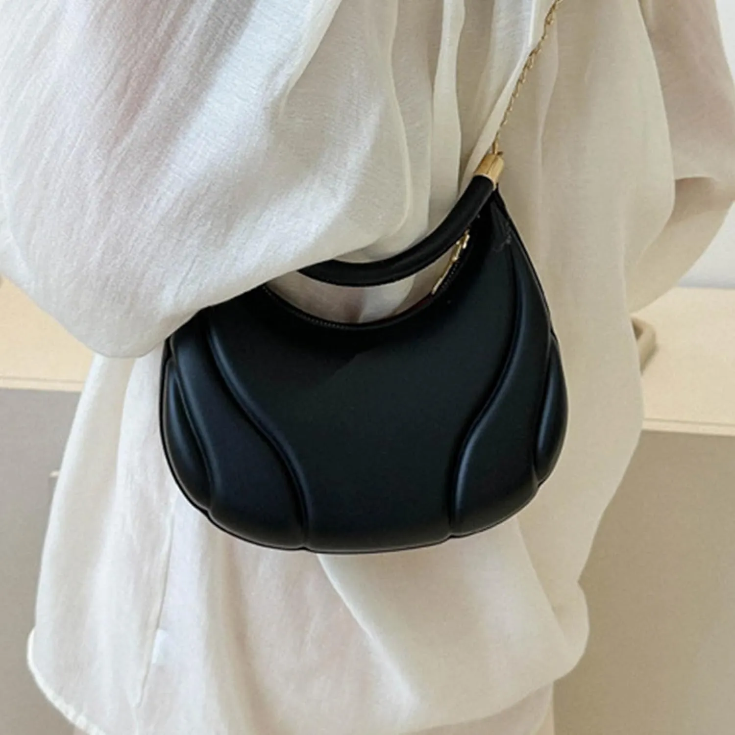 Hobo Bags for Women Vegan Leather Top Handle Shoulder Purses and Handbags Large Hobo Shoulder Bag