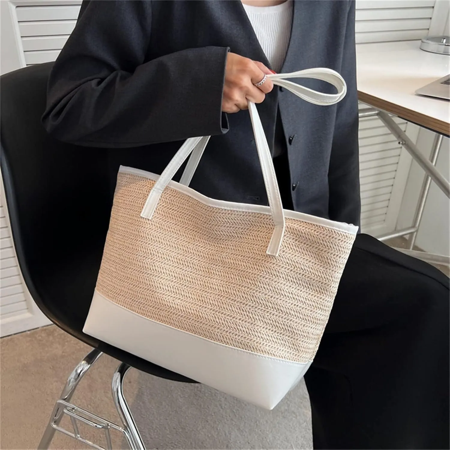 Hobo Women's Cotton Oversized Hobo Shoulder Bag