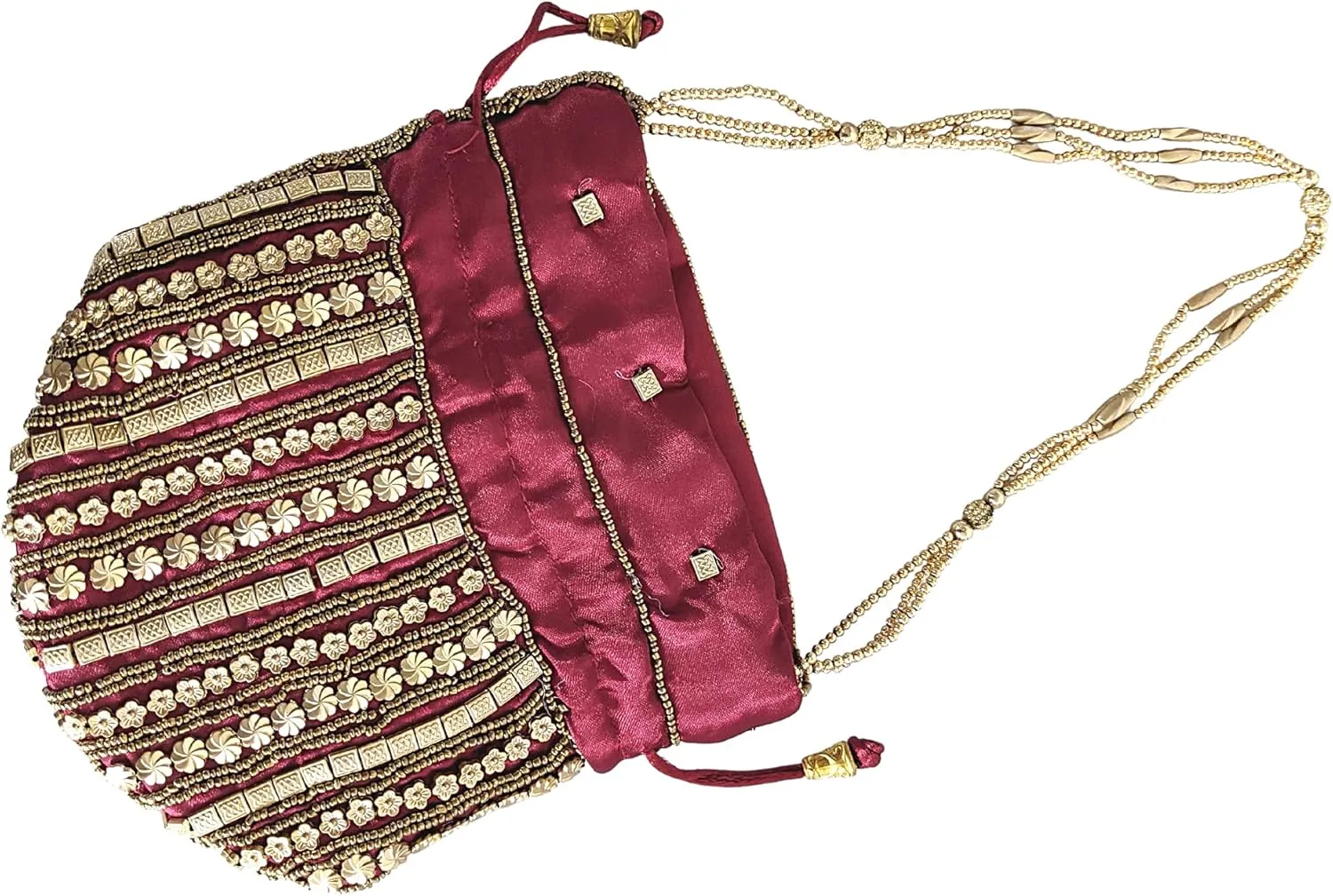 Indian Potli Bags, Bride Purse, Mini Drawstring Purse, Bucket Bag In Bright Colors, Wedding Favor Bags