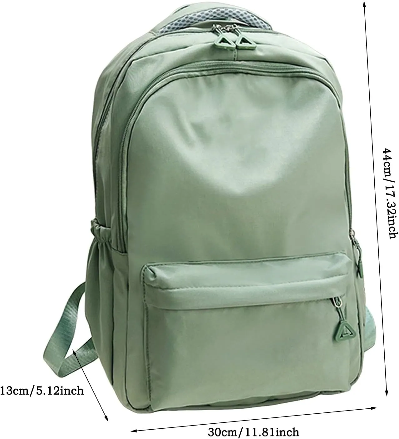 Ladies Multipurpose Design Handbag Adjustable Shoulder Belt Zipper Backpacks Outdoor Travel Backpack for Girls(E)