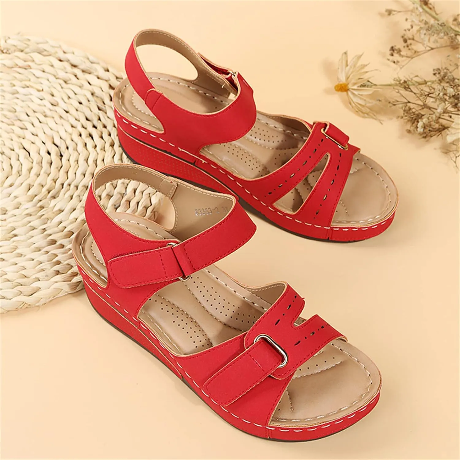 Ladmiple Orthopedic Sandals For Women Arch Support Dressy Summer Fashion Orthotic Slides Comfortable Athletic Slip On Slipper
