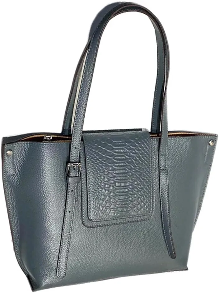Large Tote Bag Boston Genuine Leather Casual Messenger Bag Top Handle Women's Shoulder Bags