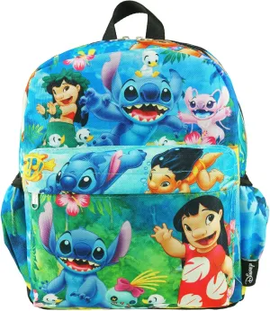 Lilo and Stitch Deluxe Oversize Print 12" Backpack - A20271