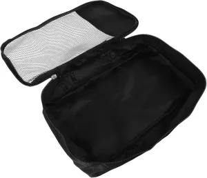 Luggage Cube Organizer Bag Black Medium Size Travel Packing Cubes for Suitcase