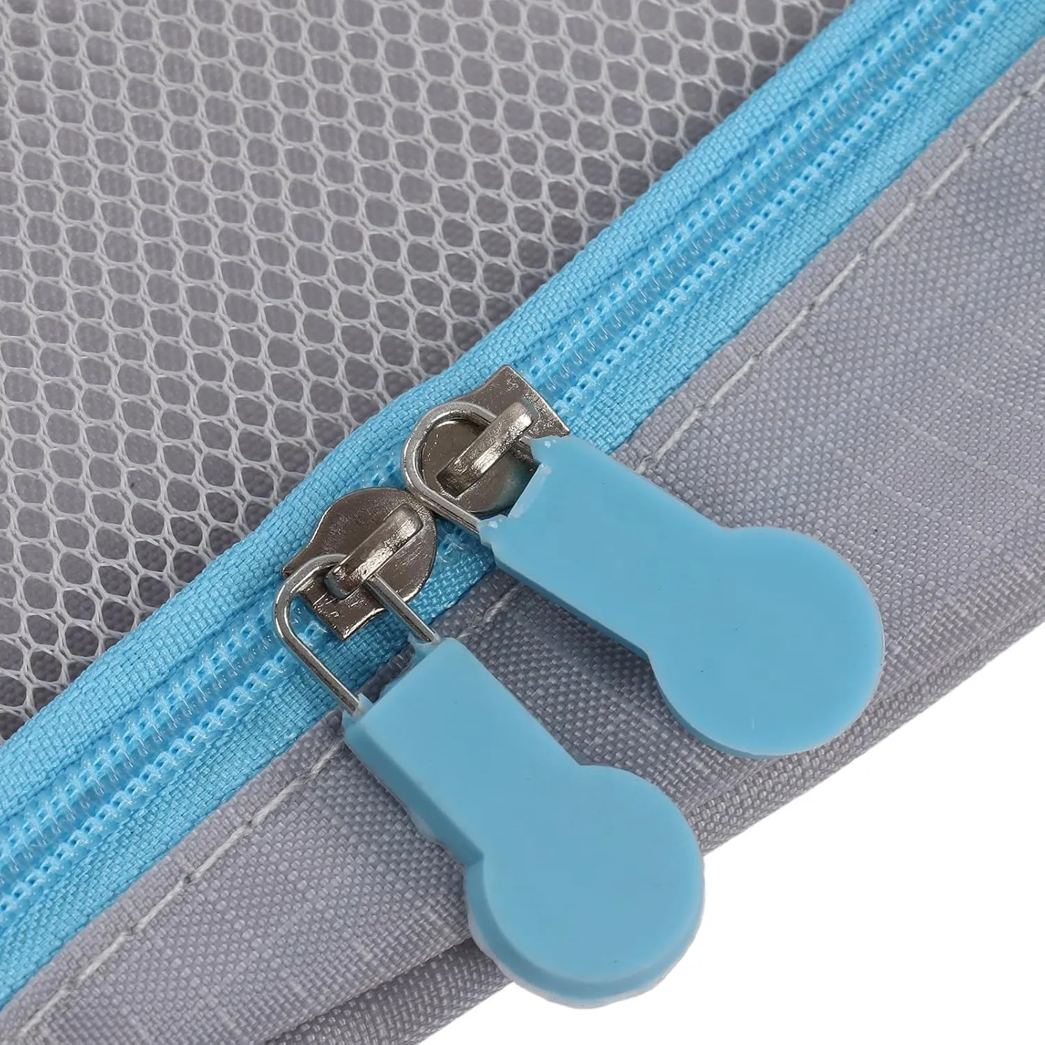 Luggage Packing Bags Waterproof Polyester Travel Packing Cubes for Business Trip (Gray)