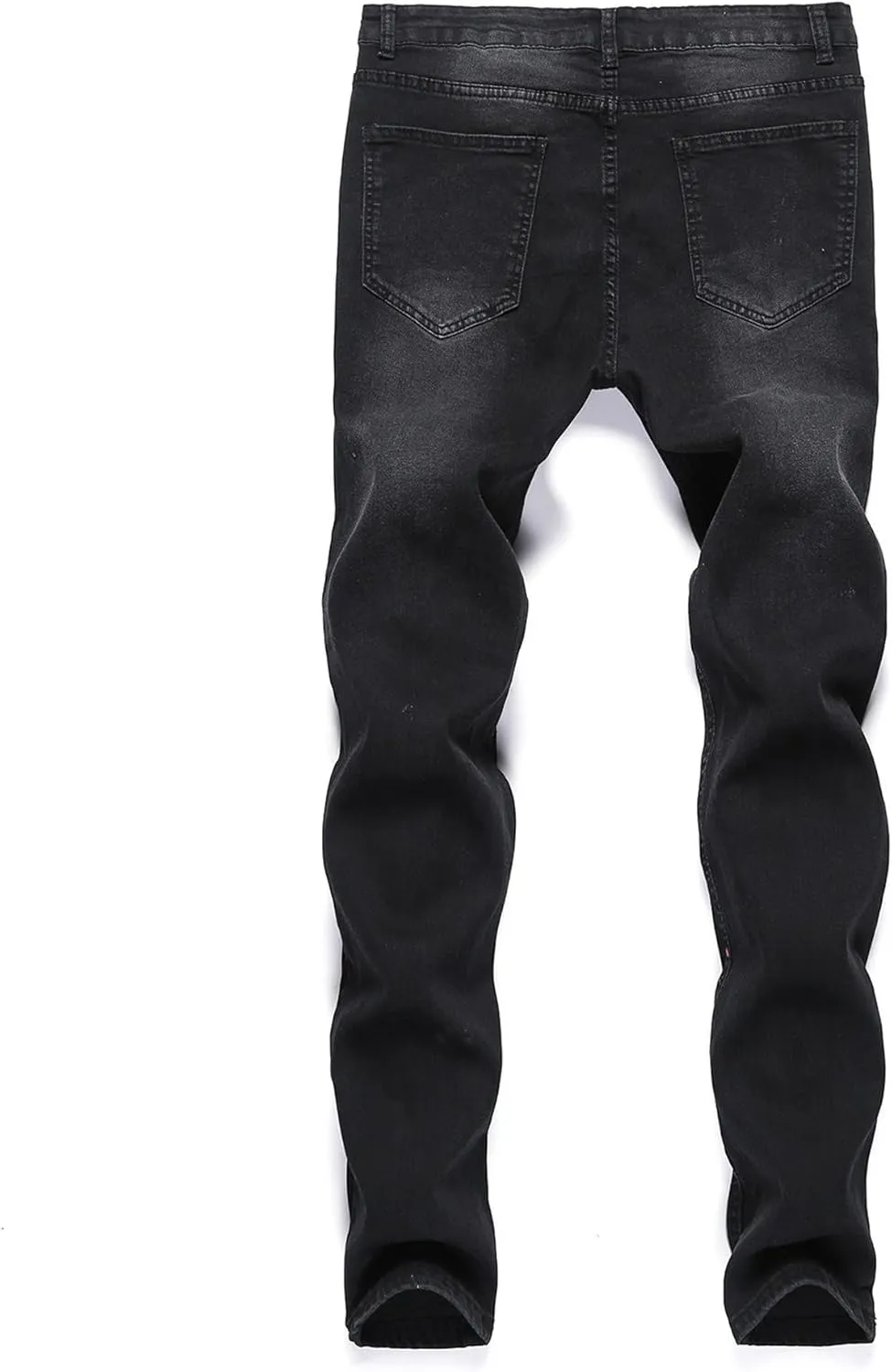 Maiyifu-GJ Slim Fit Jeans for Men Stretch Skinny Ripped Jeans Distressed Destroyed Straight Leg Denim Pants
