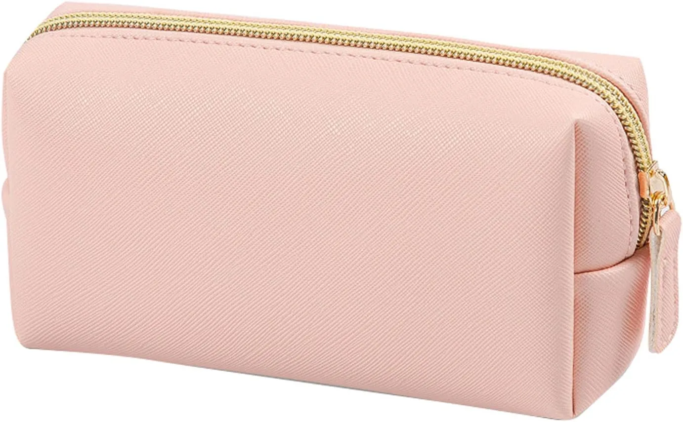 Makeup Bag,Portable Waterproof Large Capacity PU Leather Makeup Pouch,Travel Toiletry Bag,Travel Cosmetic Bag,Makeup Organizer Bag for Women Daughter Gifts Women